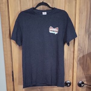 Black Graphic T-Shirt Girlie Girl